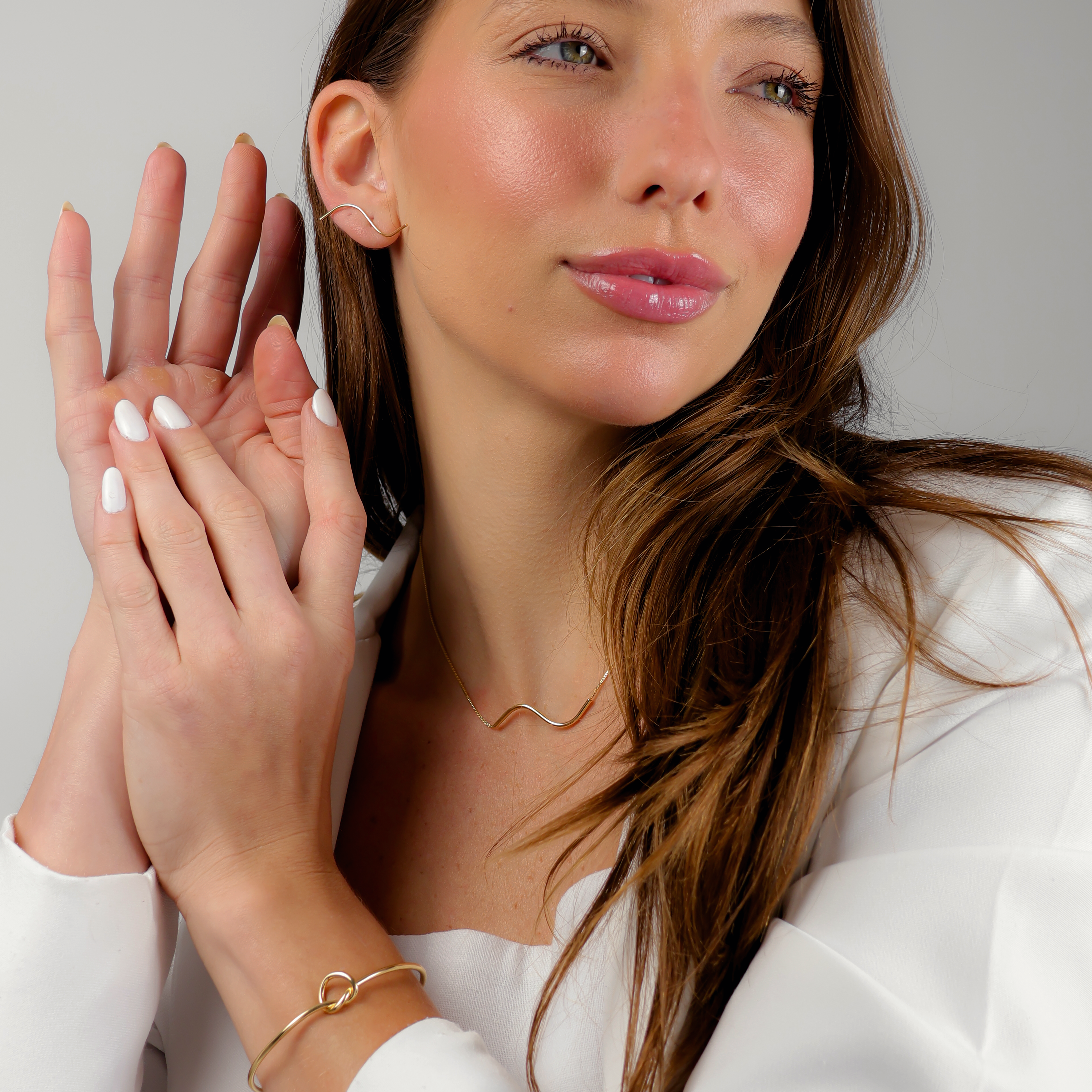 Allocco Necklace | Gold