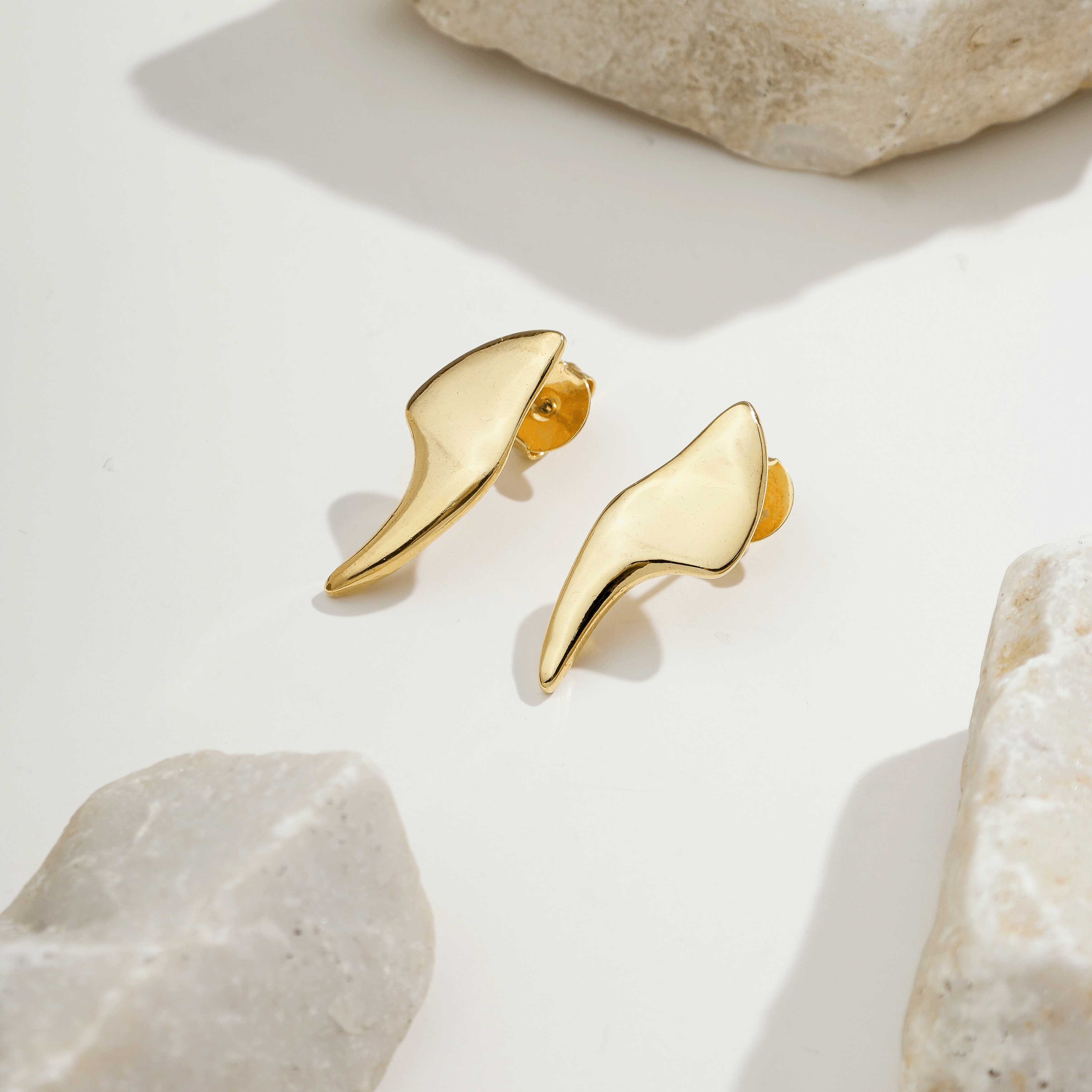 Azor Earrings | Gold
