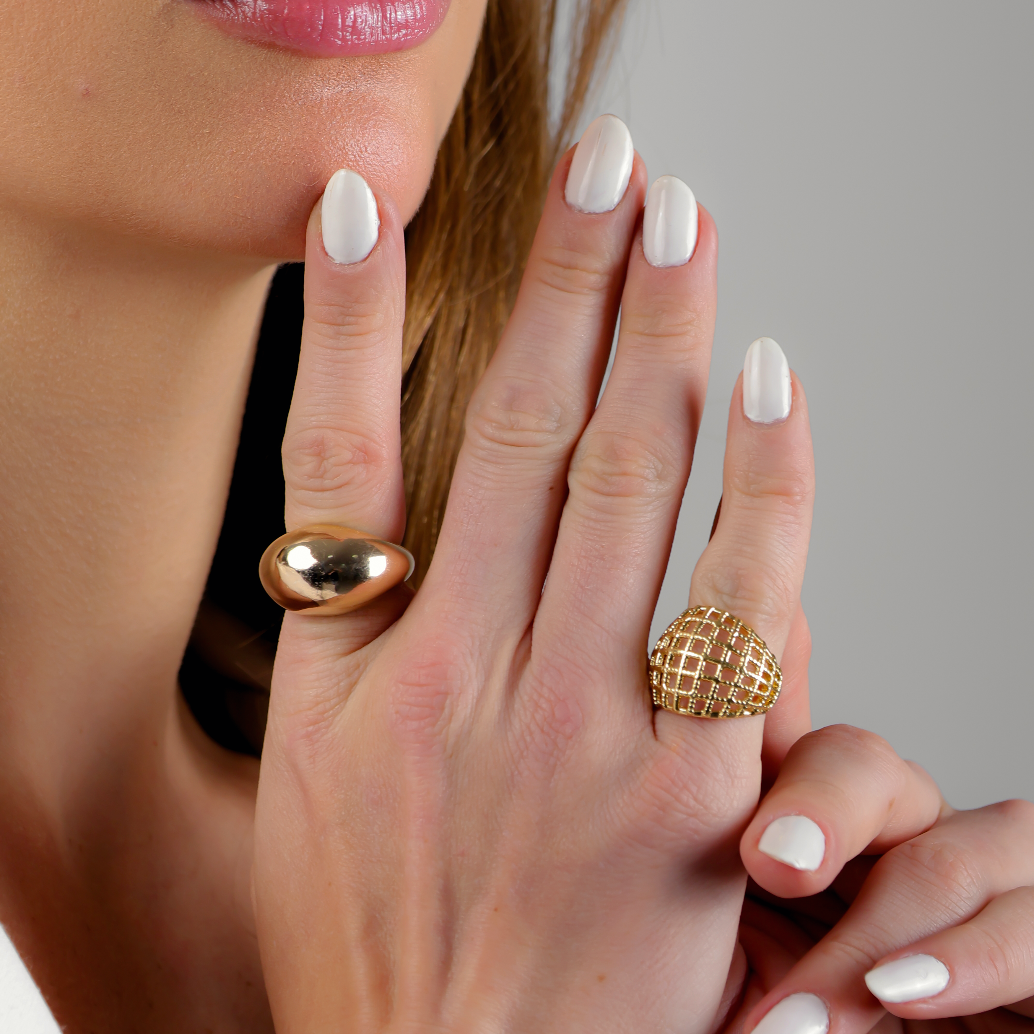 Astore Dome Ring | Gold