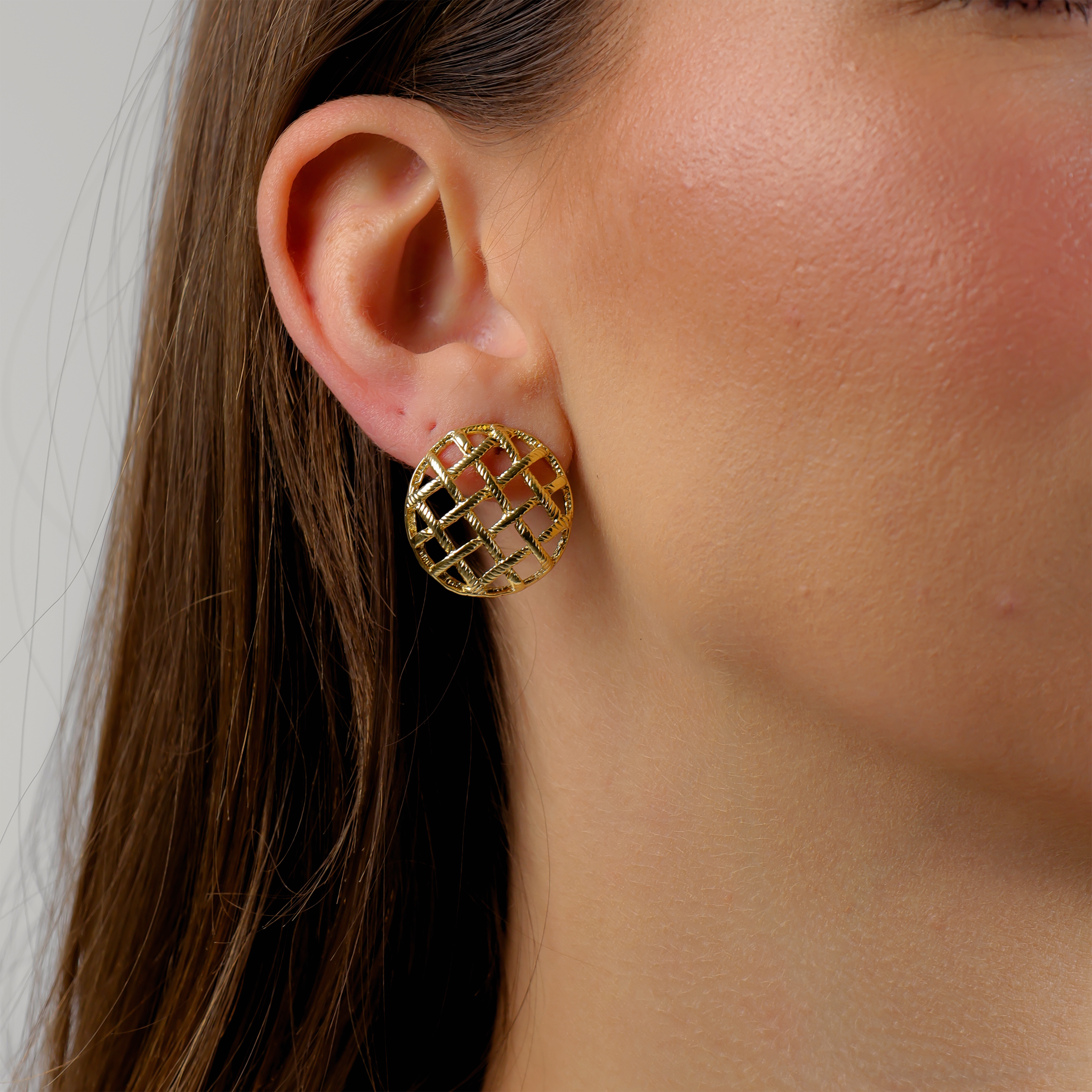 Falco Earrings | Gold
