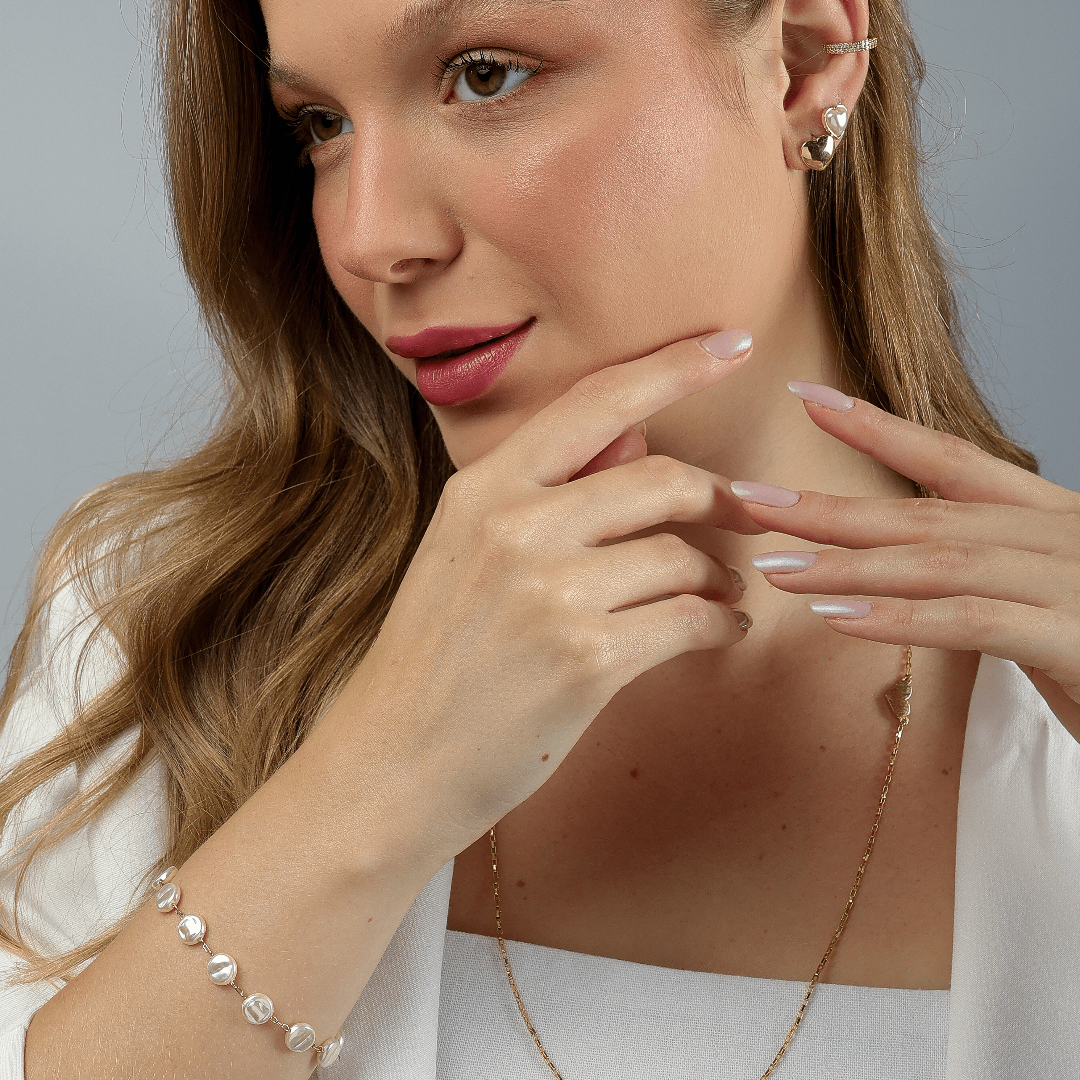 Zuzzurella Freshwater Pearl Bracelet | Gold