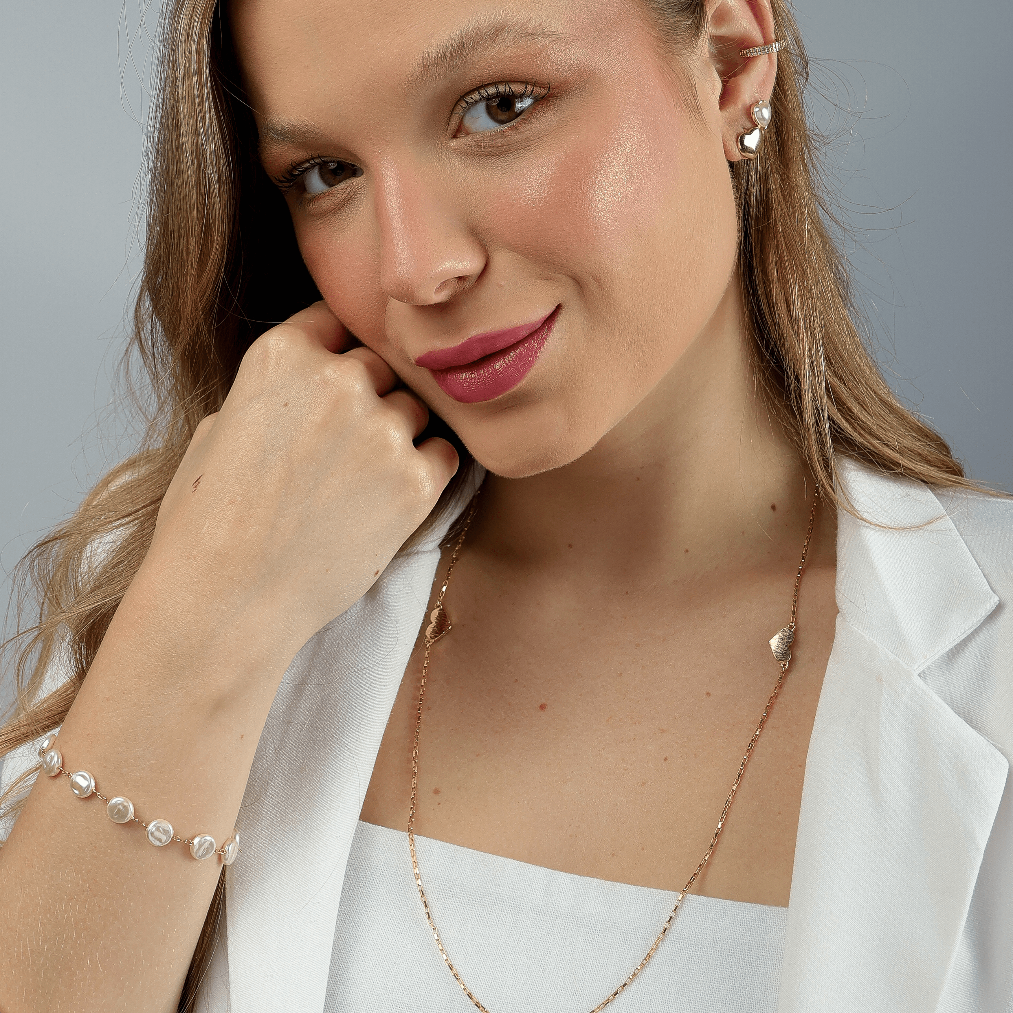 Zuzzurella Freshwater Pearl Bracelet | Gold