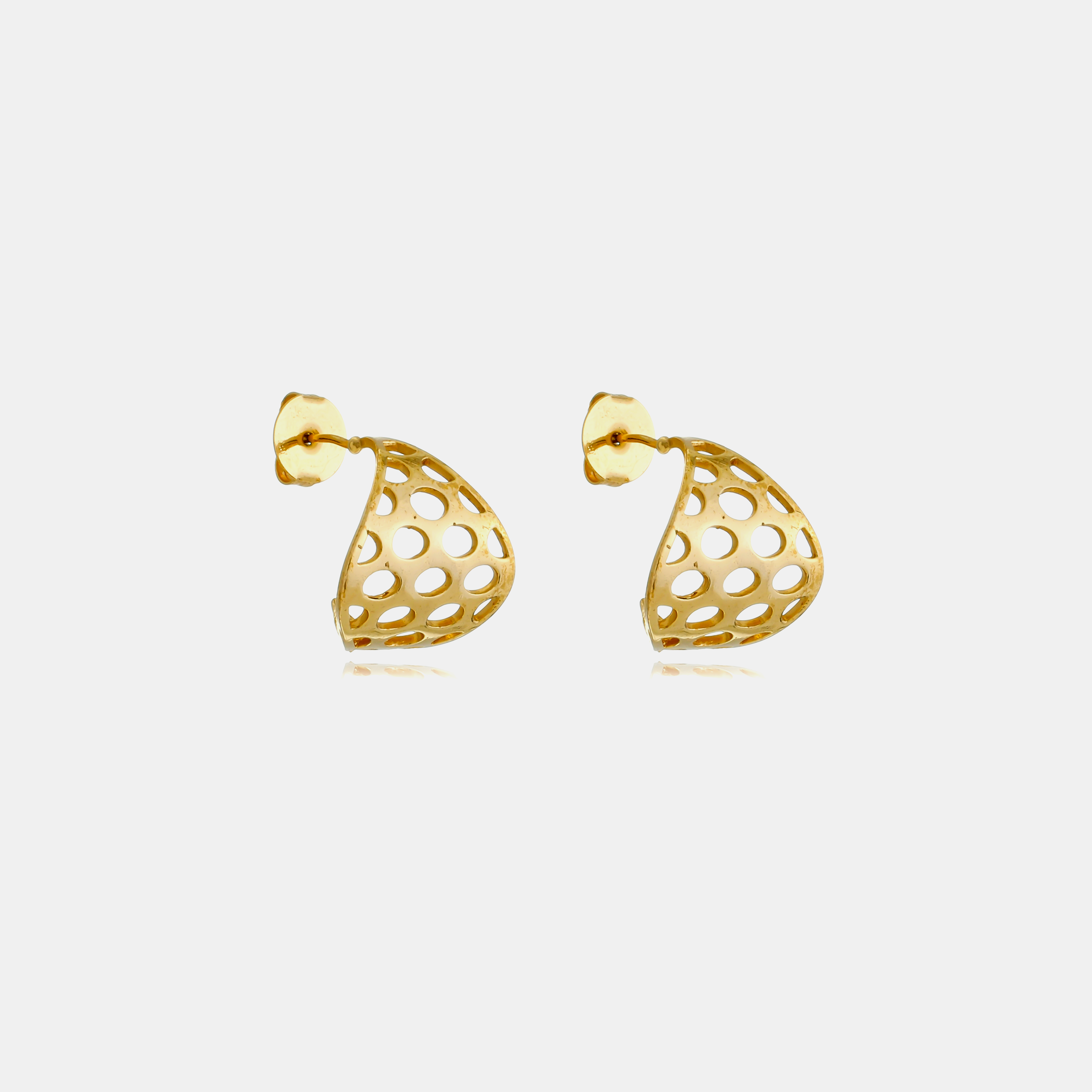 Allodola Hoop Earrings | Gold