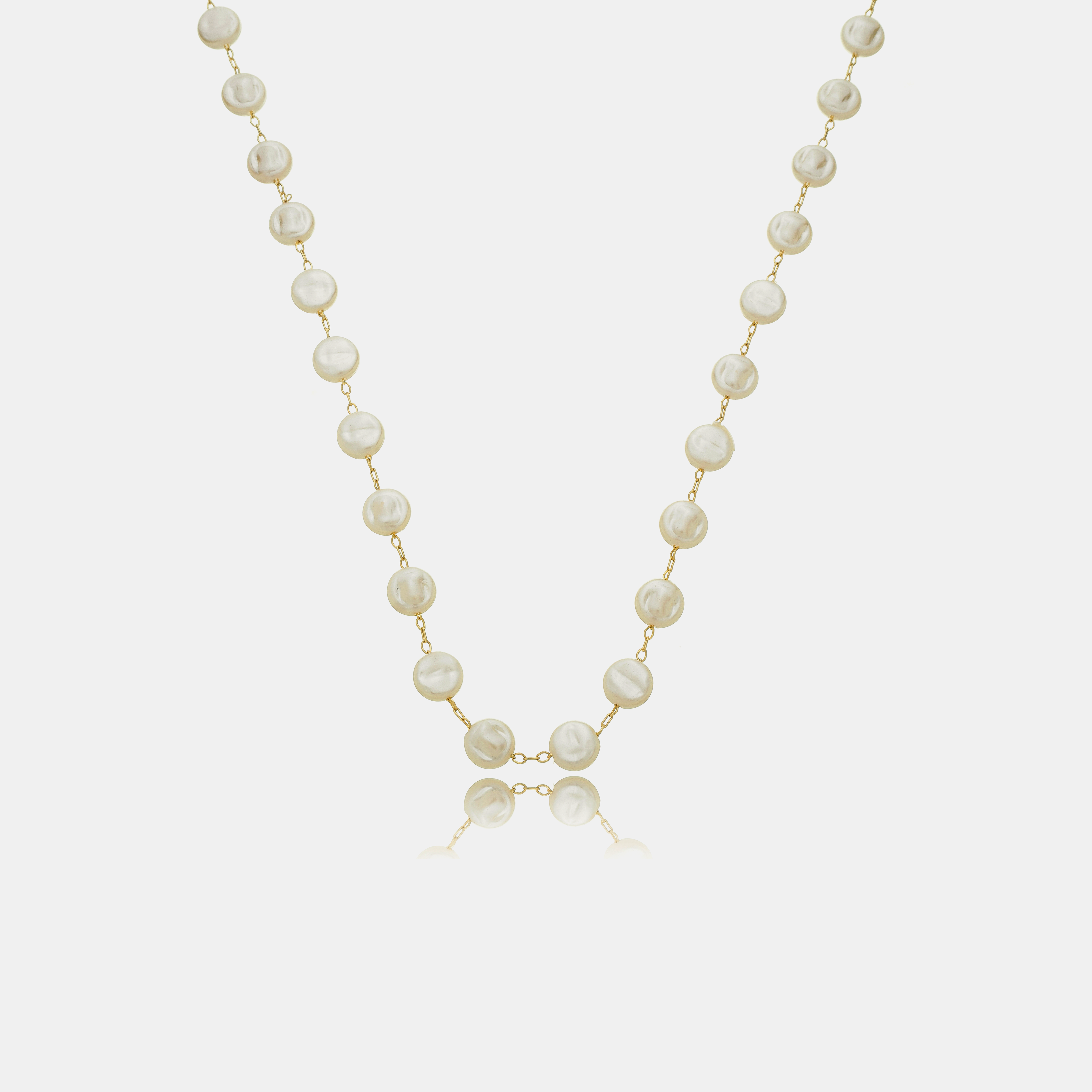 Alondra Freshwater Pearl Necklace | Gold