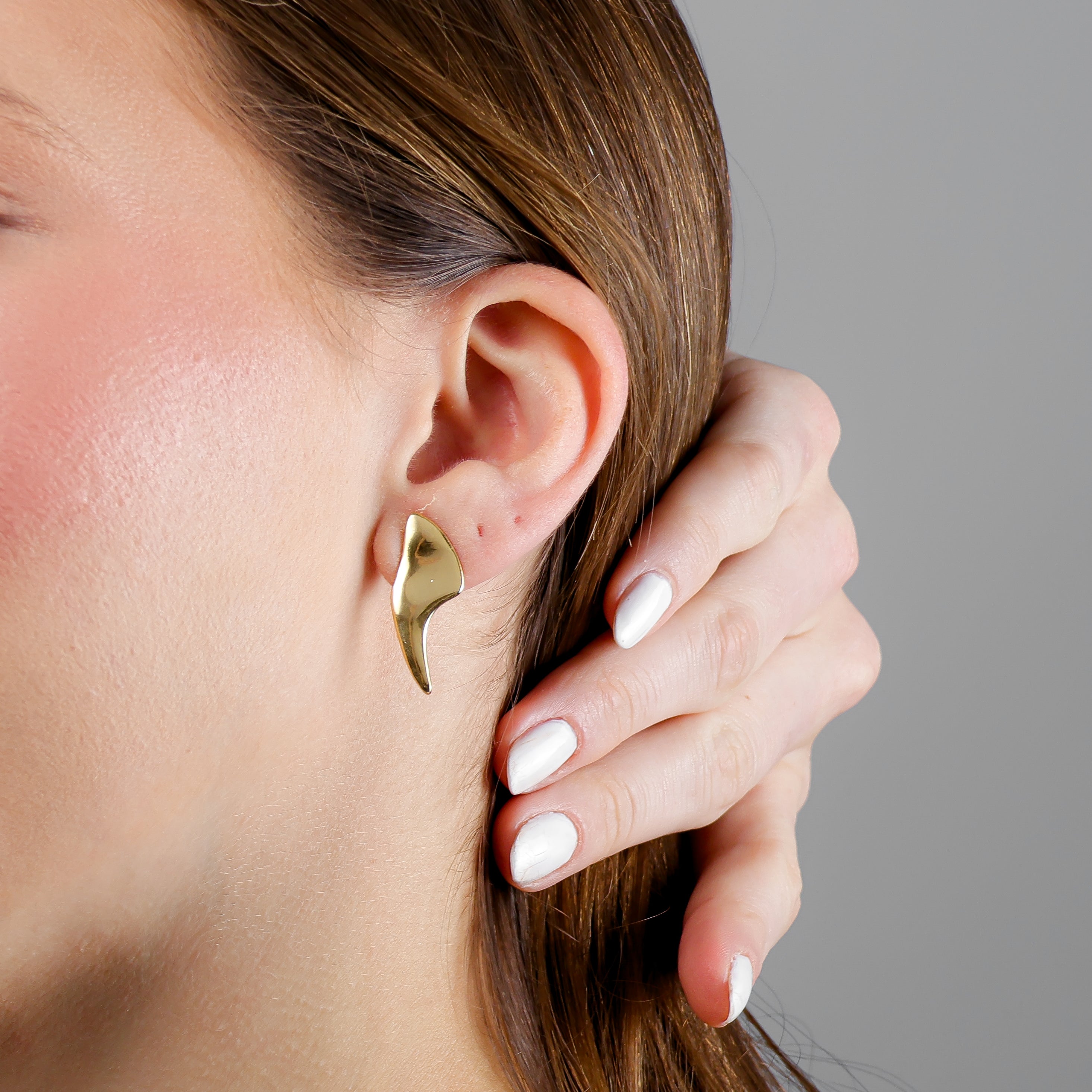 Azor Earrings | Gold