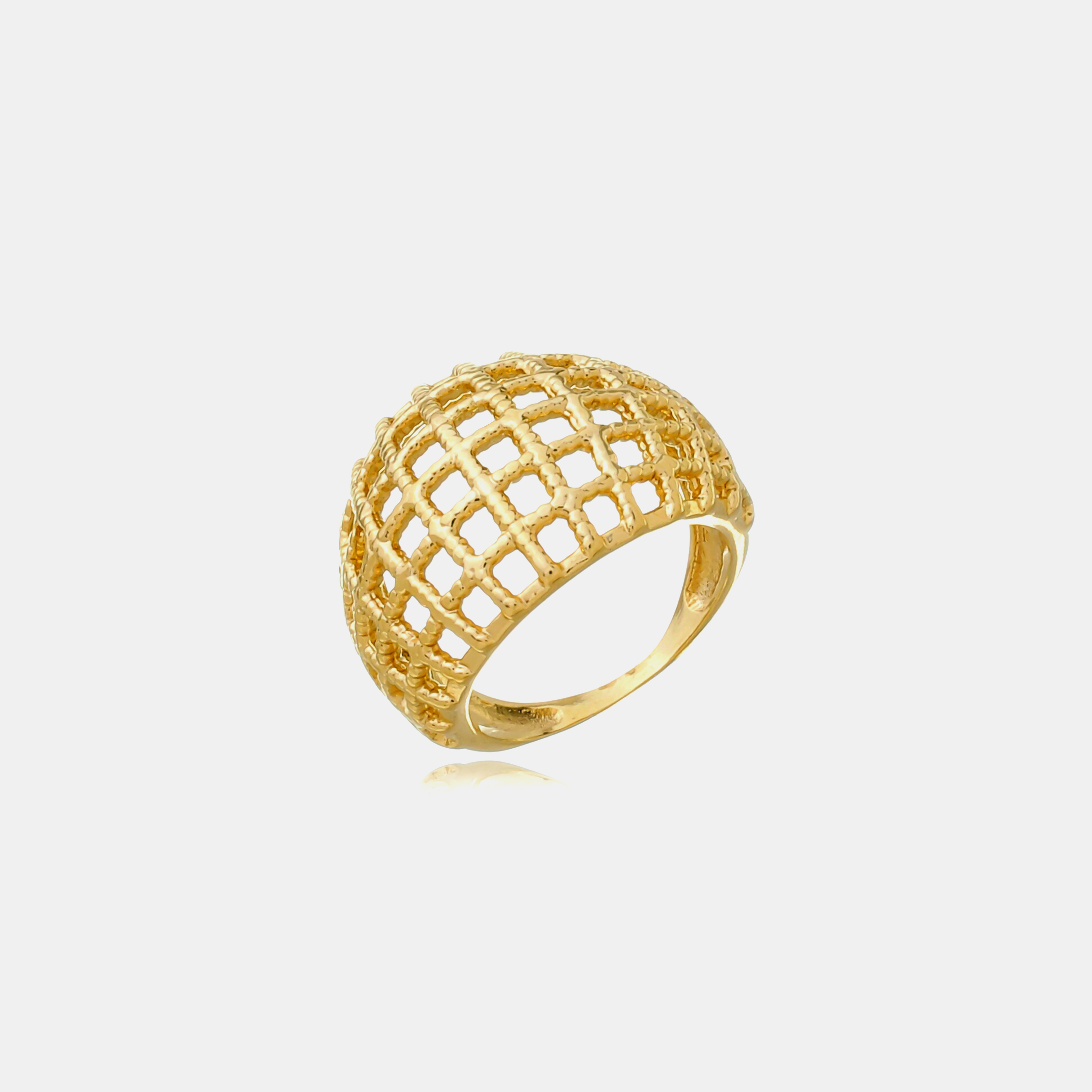 Capinera Lattice Ring | Gold