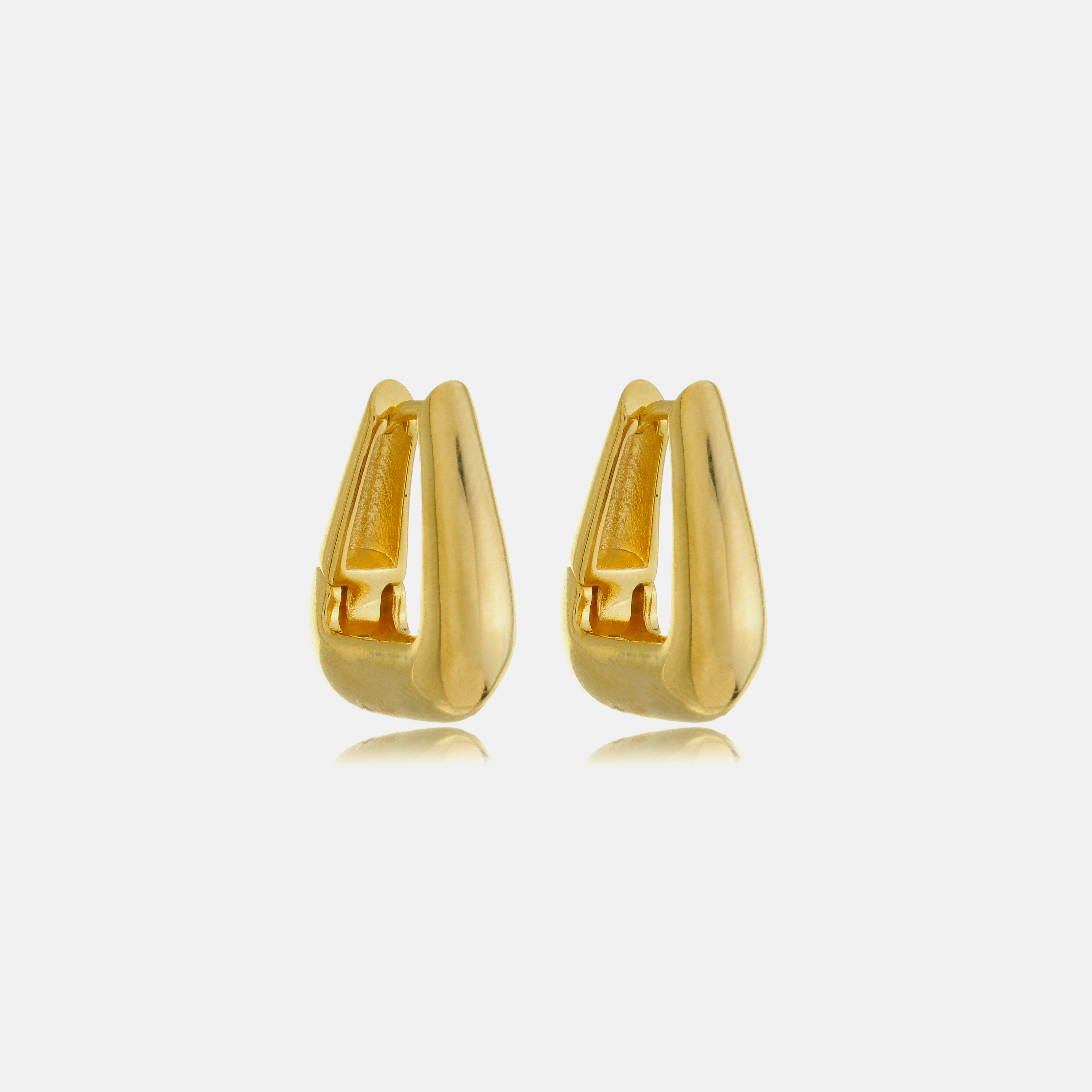 Lou Hoop Earrings | Gold