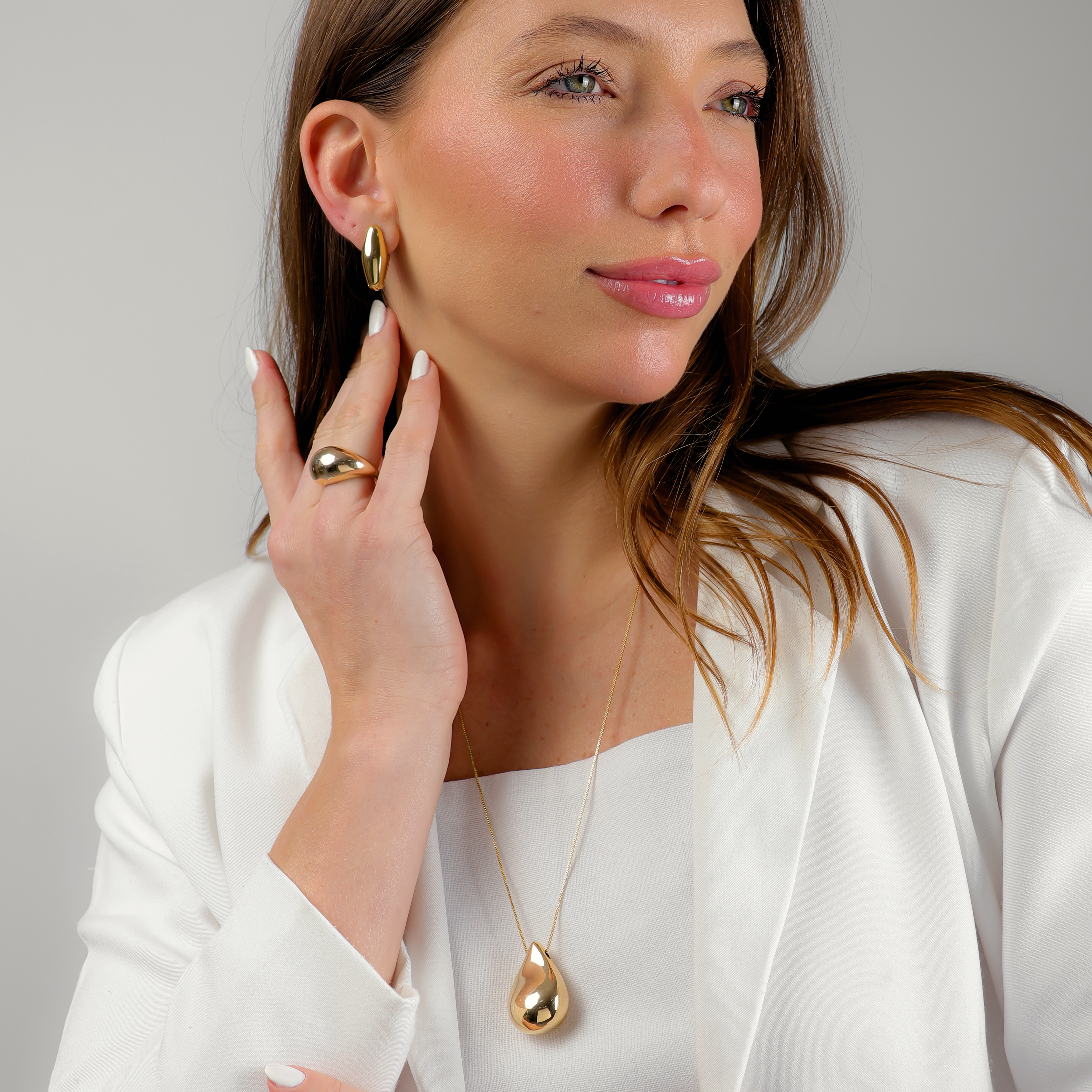 Astore Dome Ring | Gold