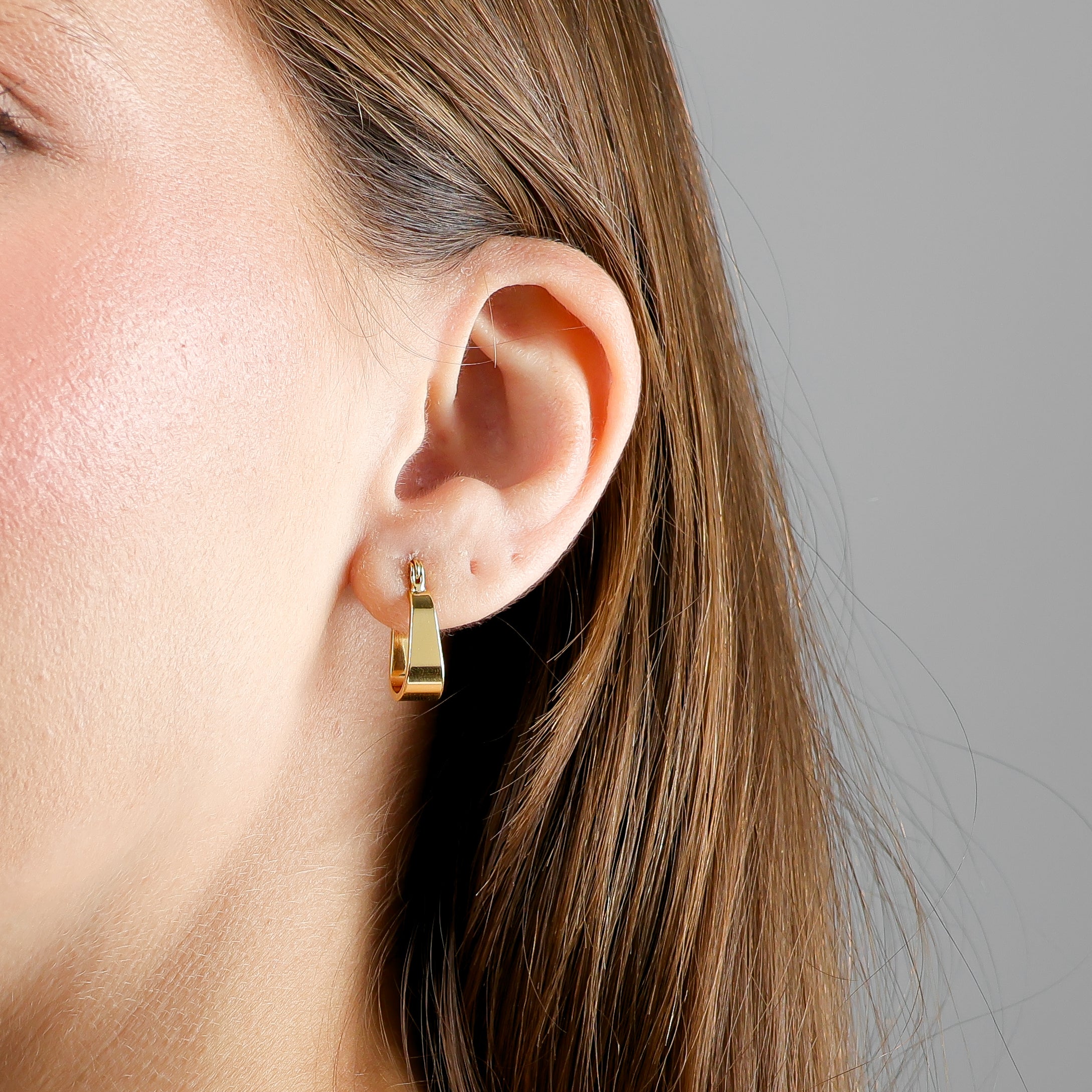 Nomade Hoop Earrings | Gold