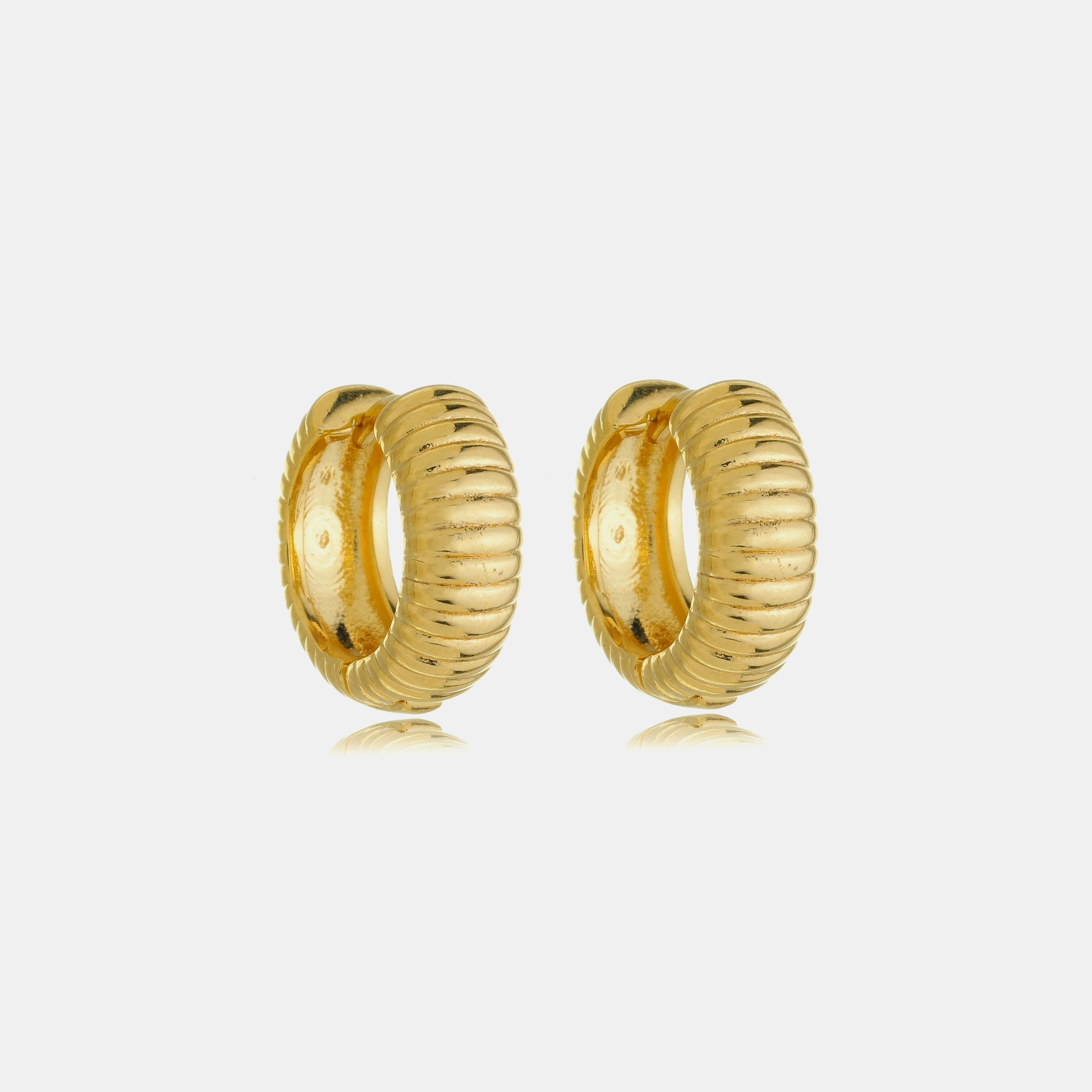 Oraio Hoop Earrings | Gold
