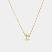 Scarlatto Zirconia Necklace | Gold
