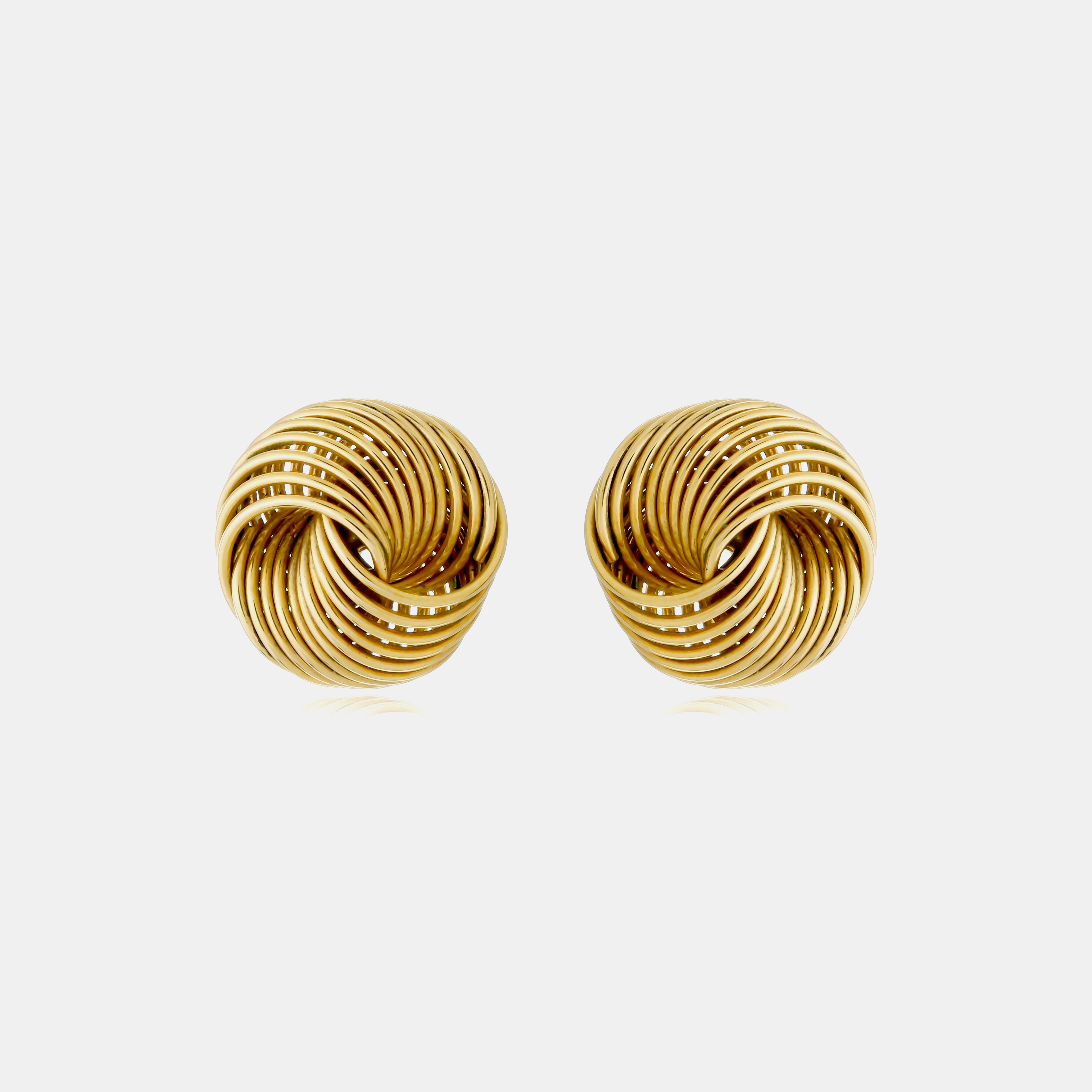 Zufolo Stud Earrings | Gold
