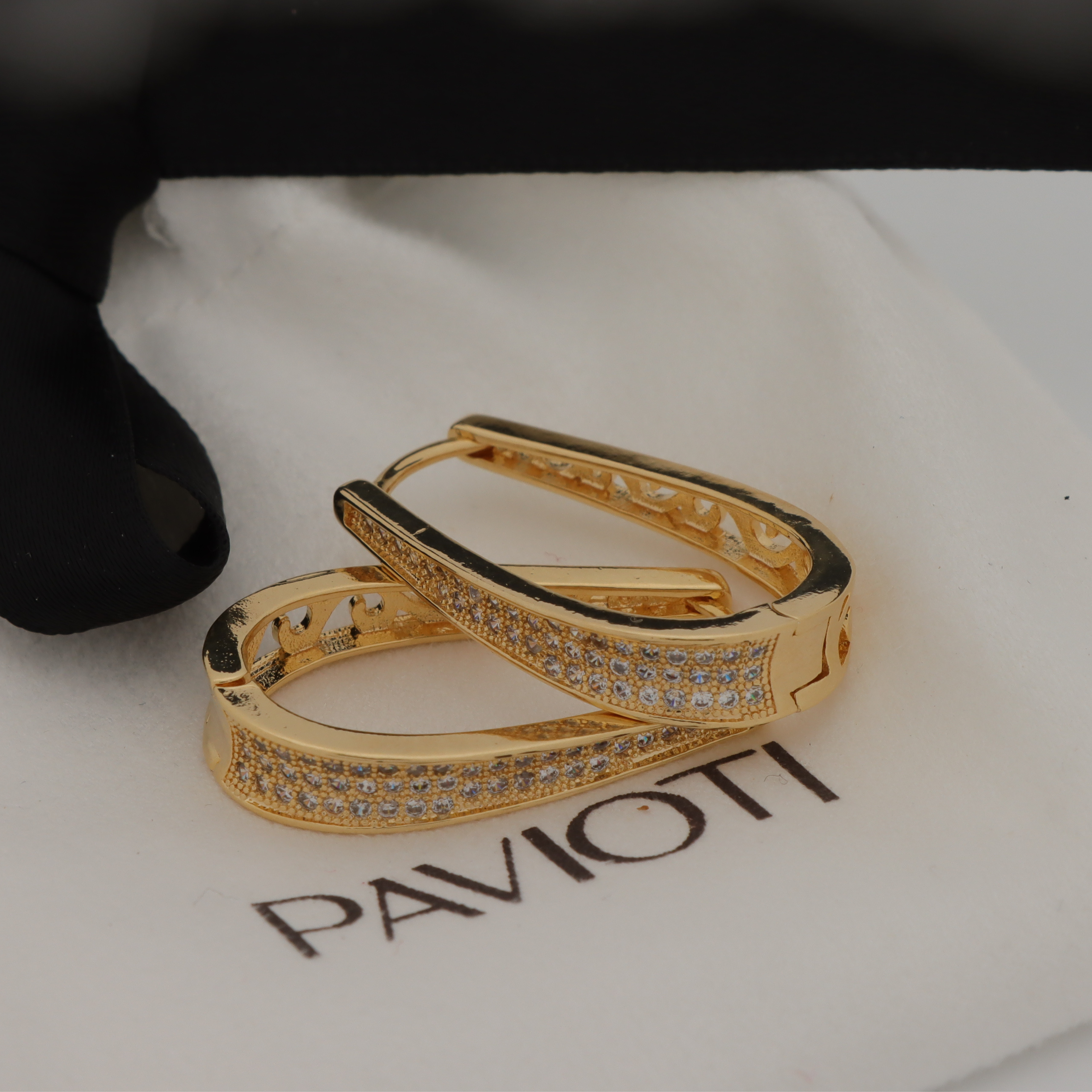 Occhione Hoop Earrings | Gold
