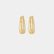 Occhione Hoop Earrings | Gold